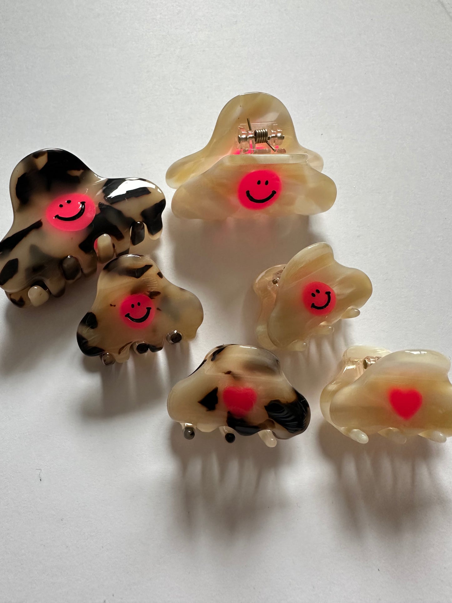 Haarspange Smilie Herz