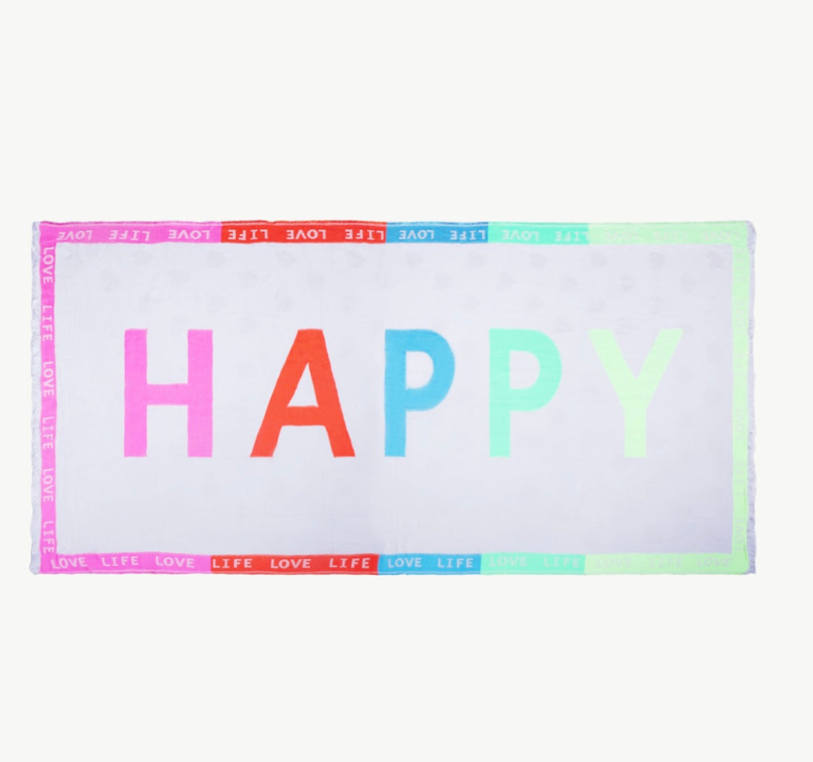 Buntes XXL-Tuch HAPPY