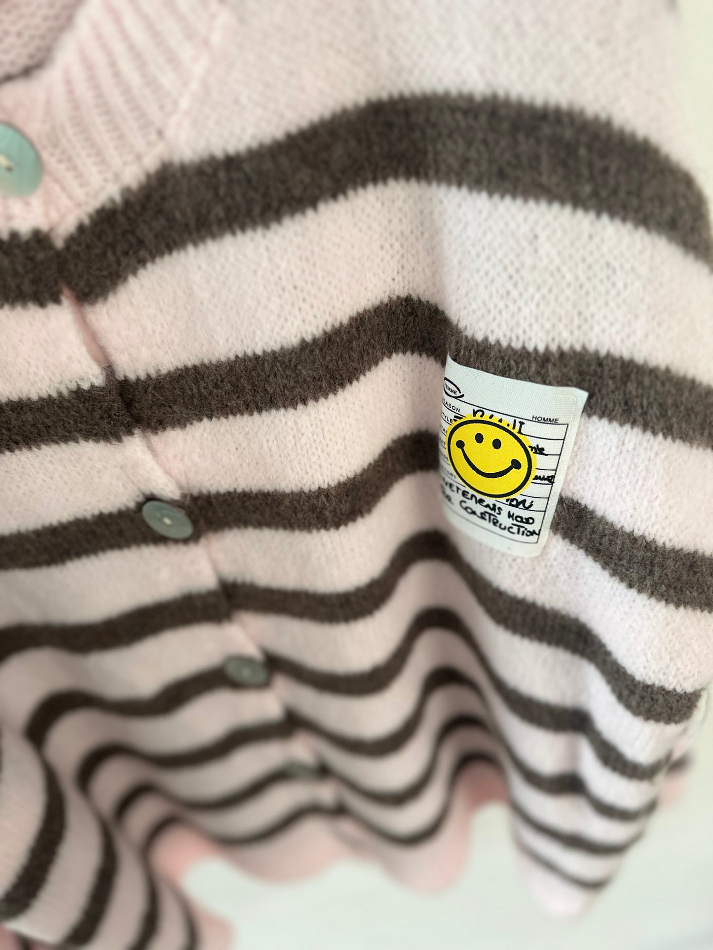 Cardigan Smilie Stripes