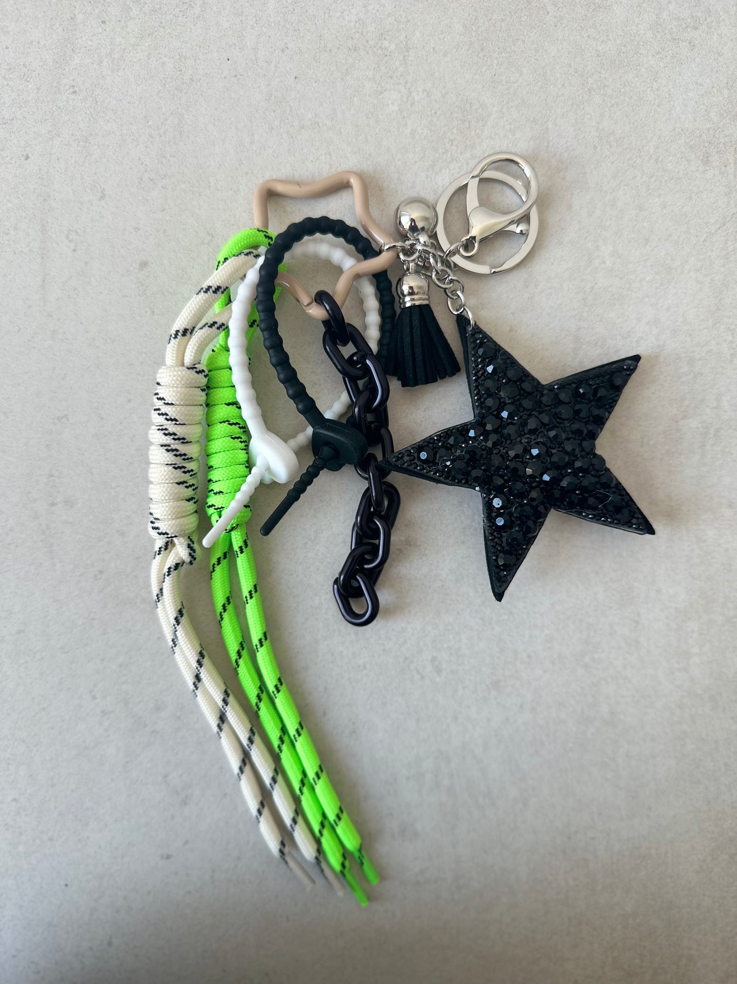 Taschenanhänger - Black Star