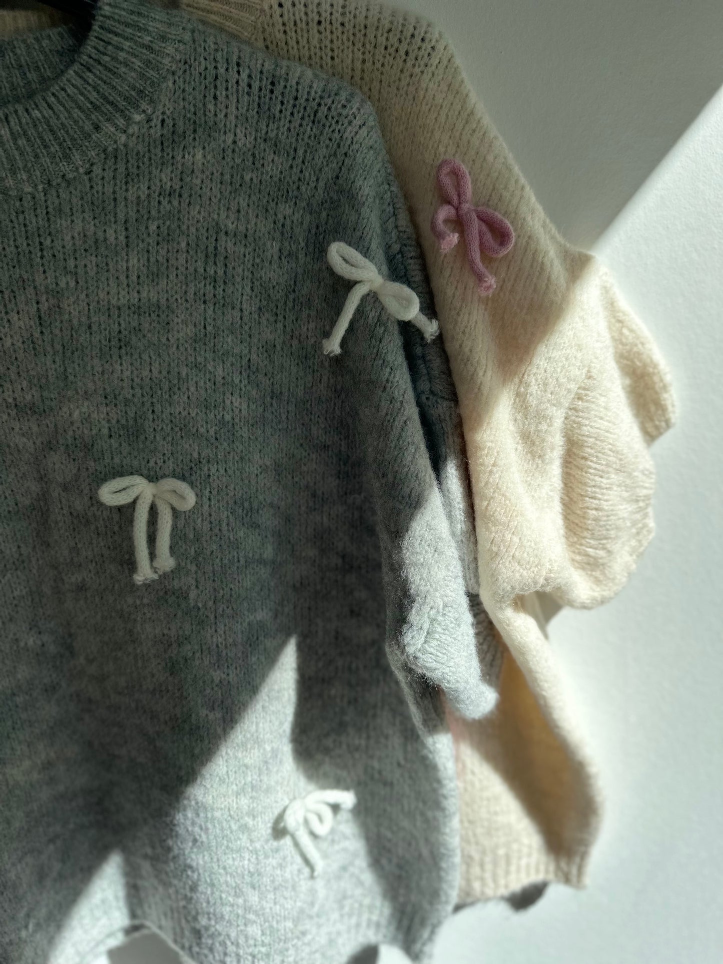 Schleifen Pullover