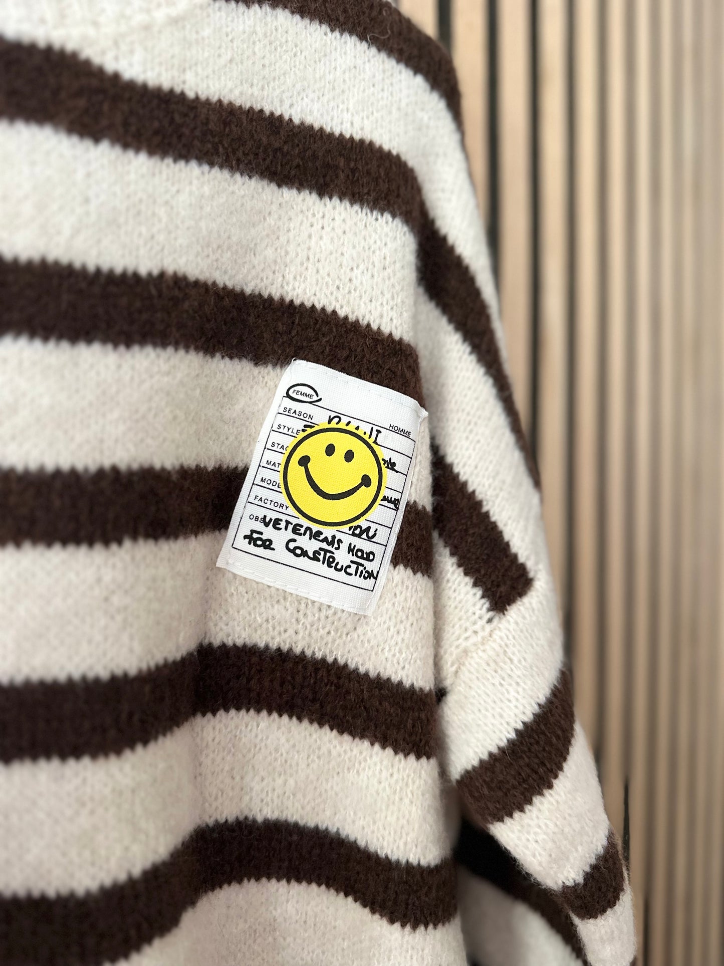 Cardigan Smilie Stripes