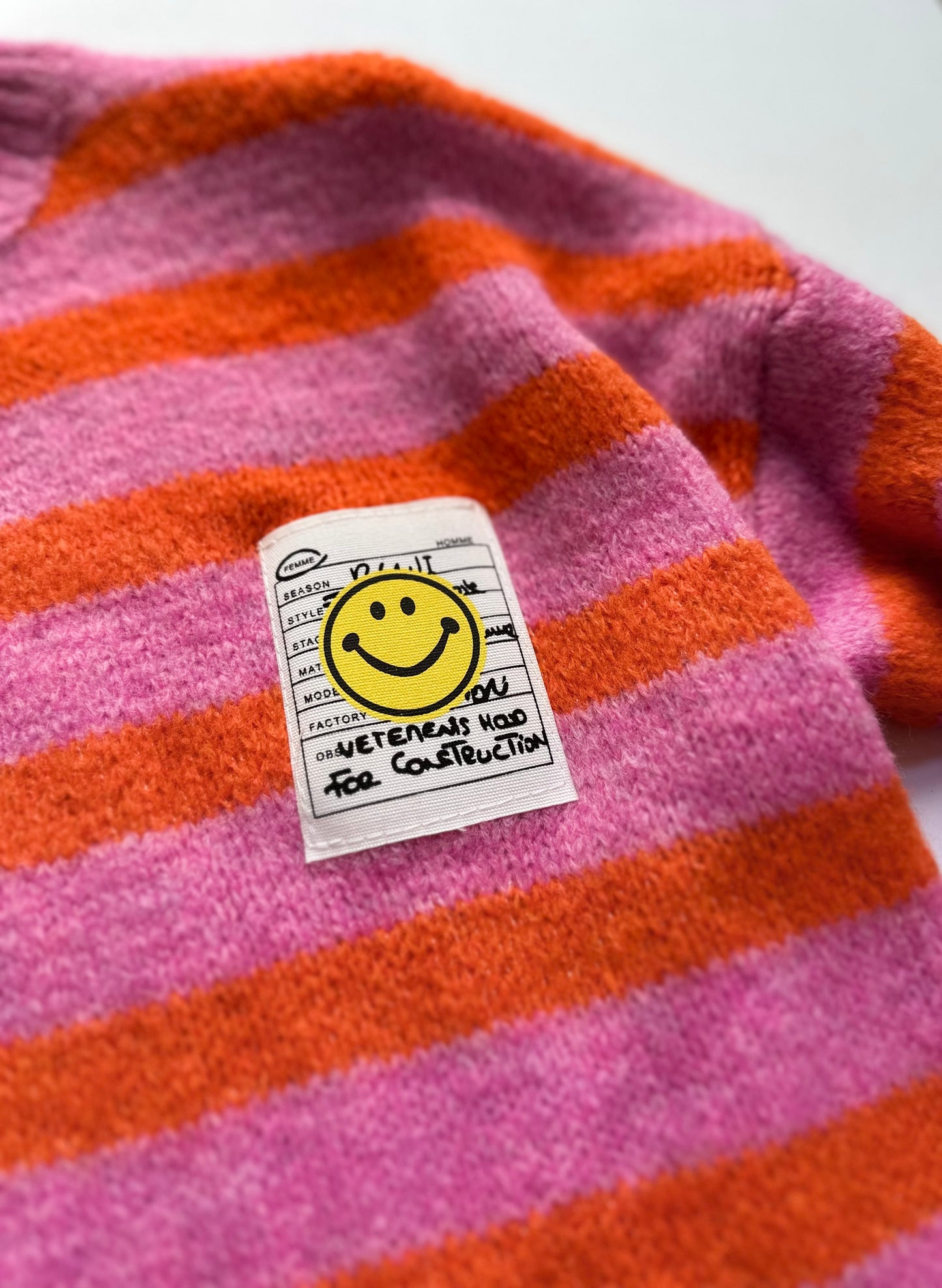 Cardigan Smilie Stripes