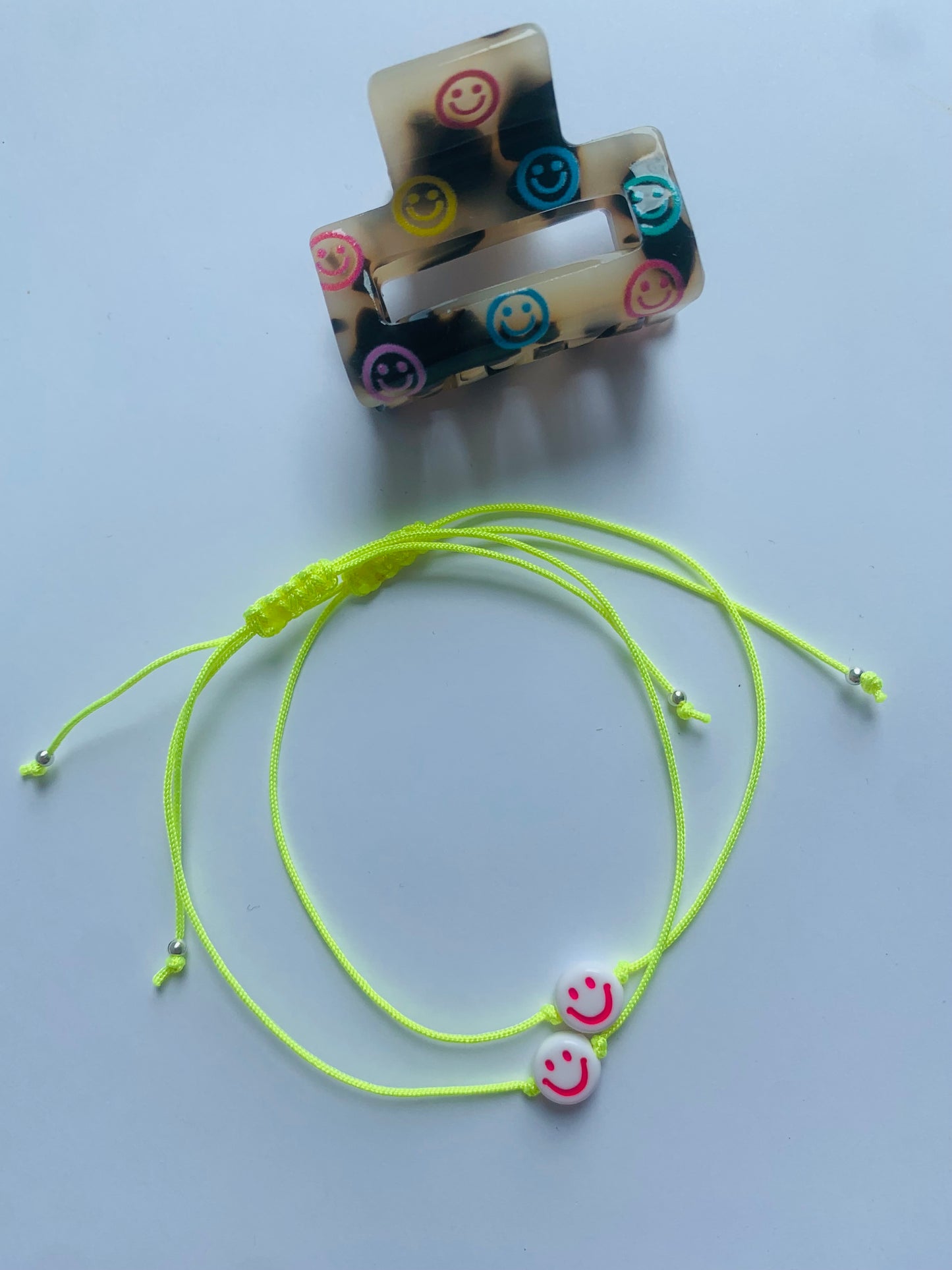 Smileyarmband Makramee - versch. Versionen