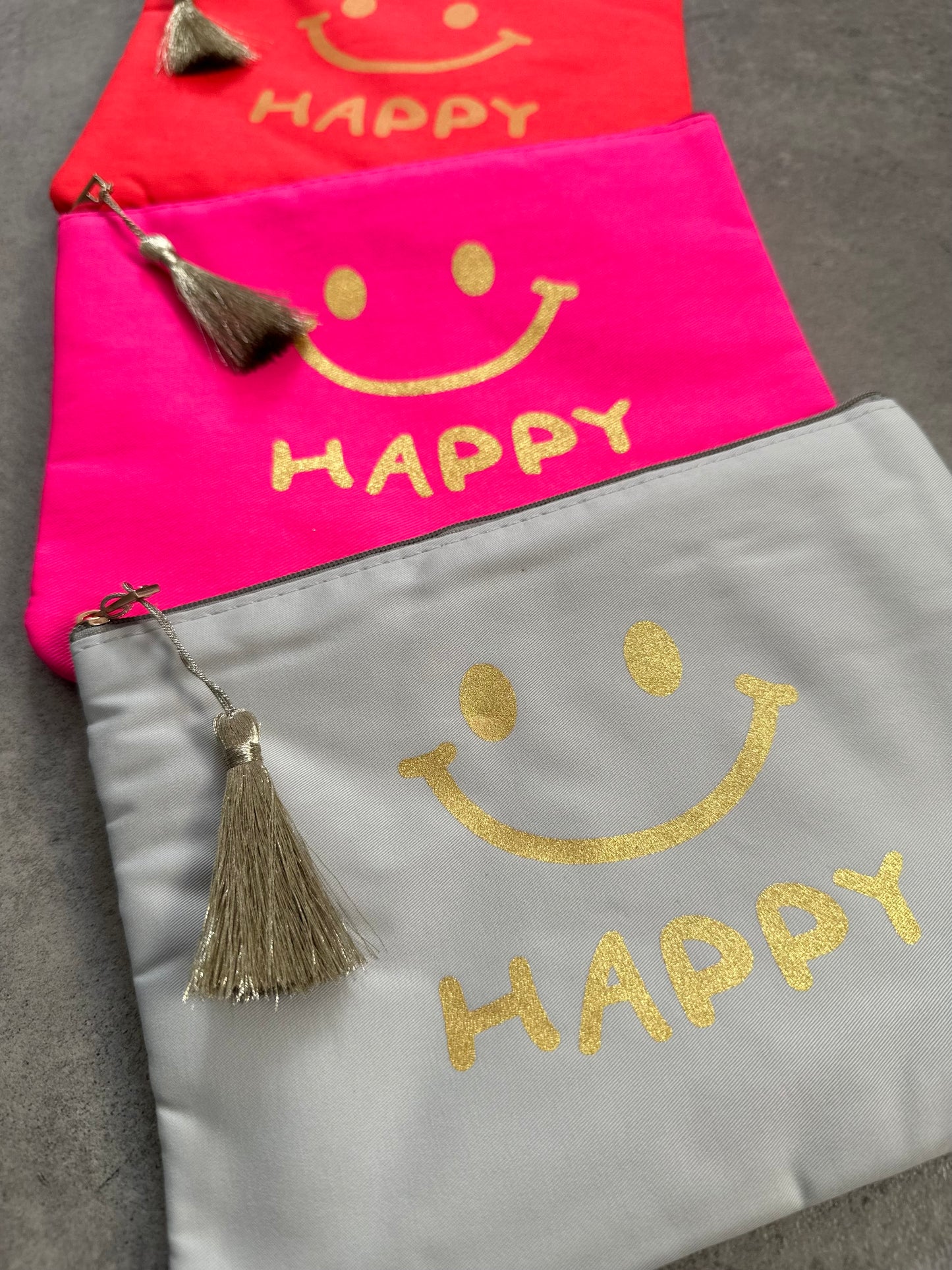Kosmetiktasche Smiley