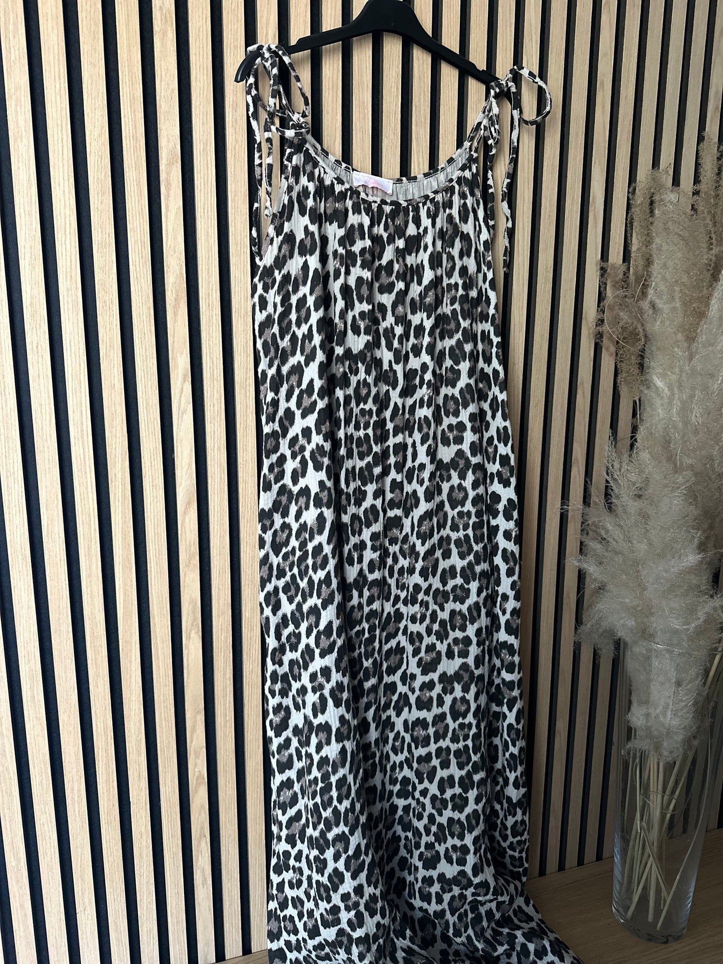 Musselinkleid Maxi Leo