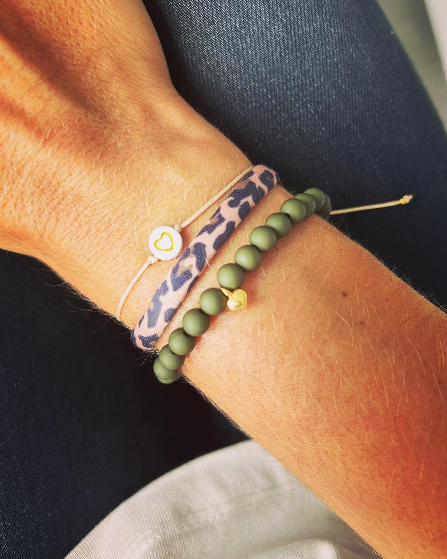 Perlenarmband - versch. Farben