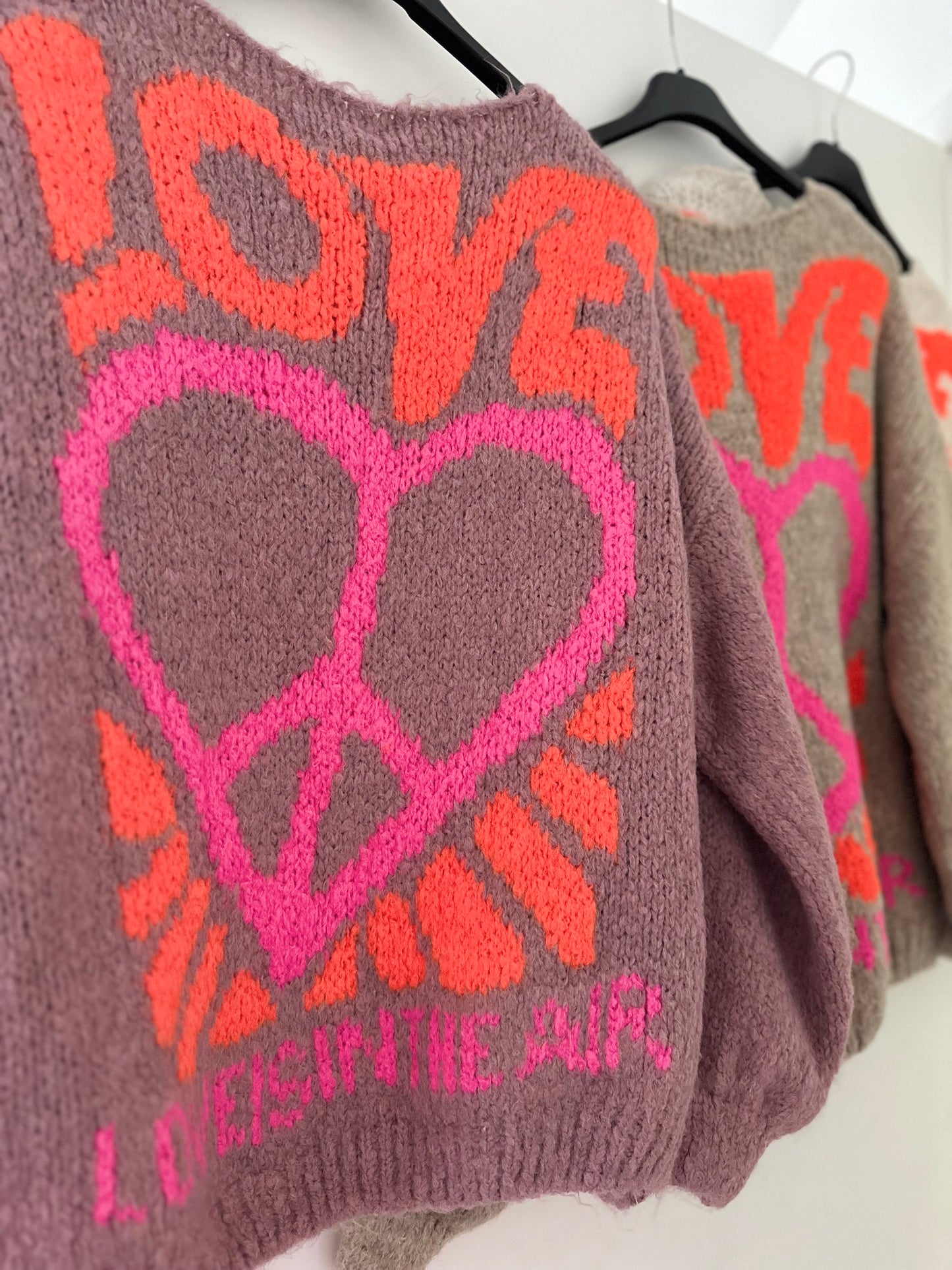 LOVE Strickpullover