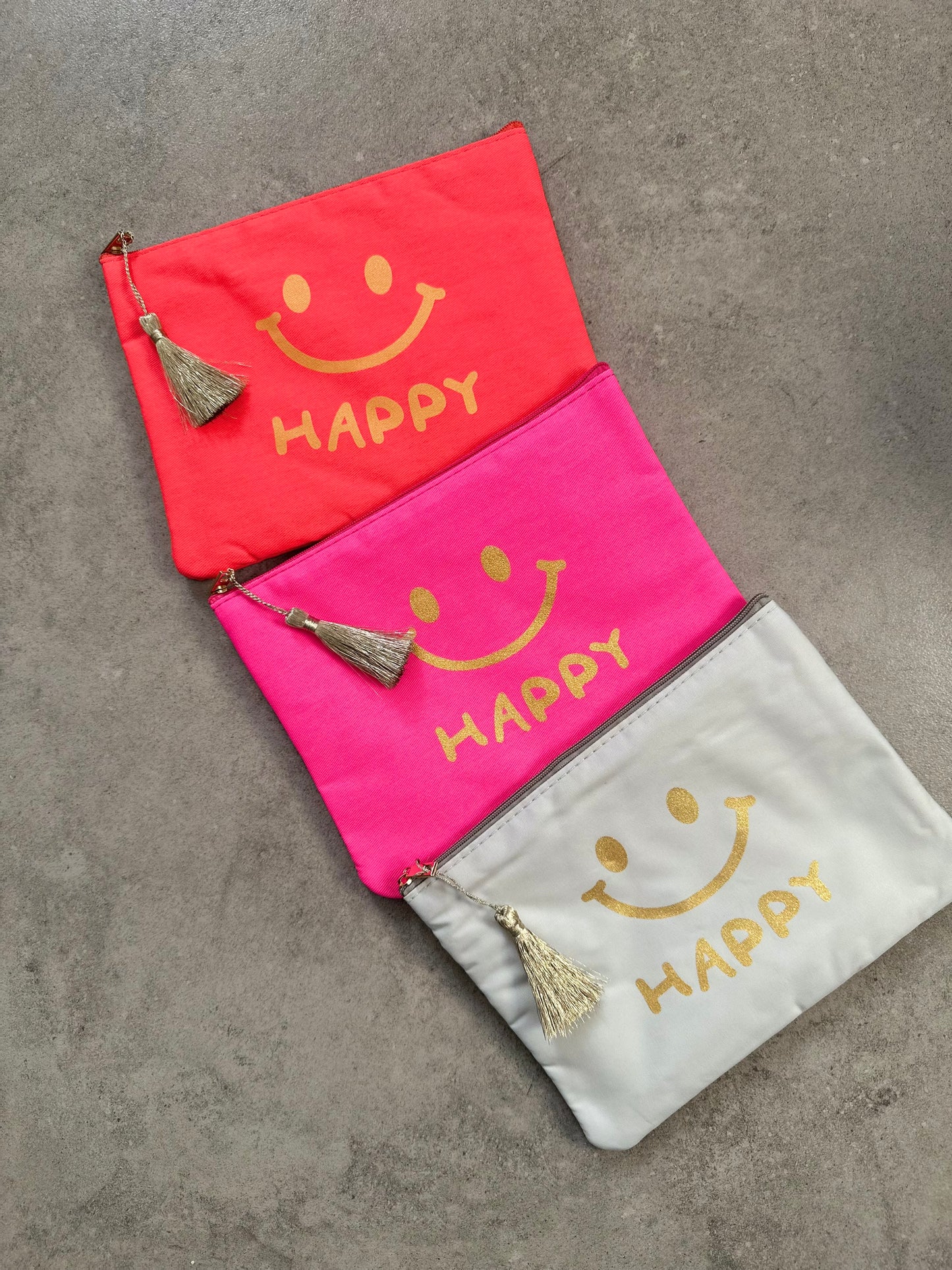 Kosmetiktasche Smiley