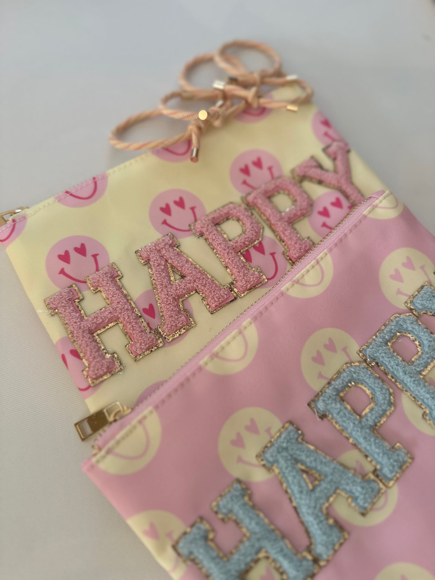 Statement Clutch Happy