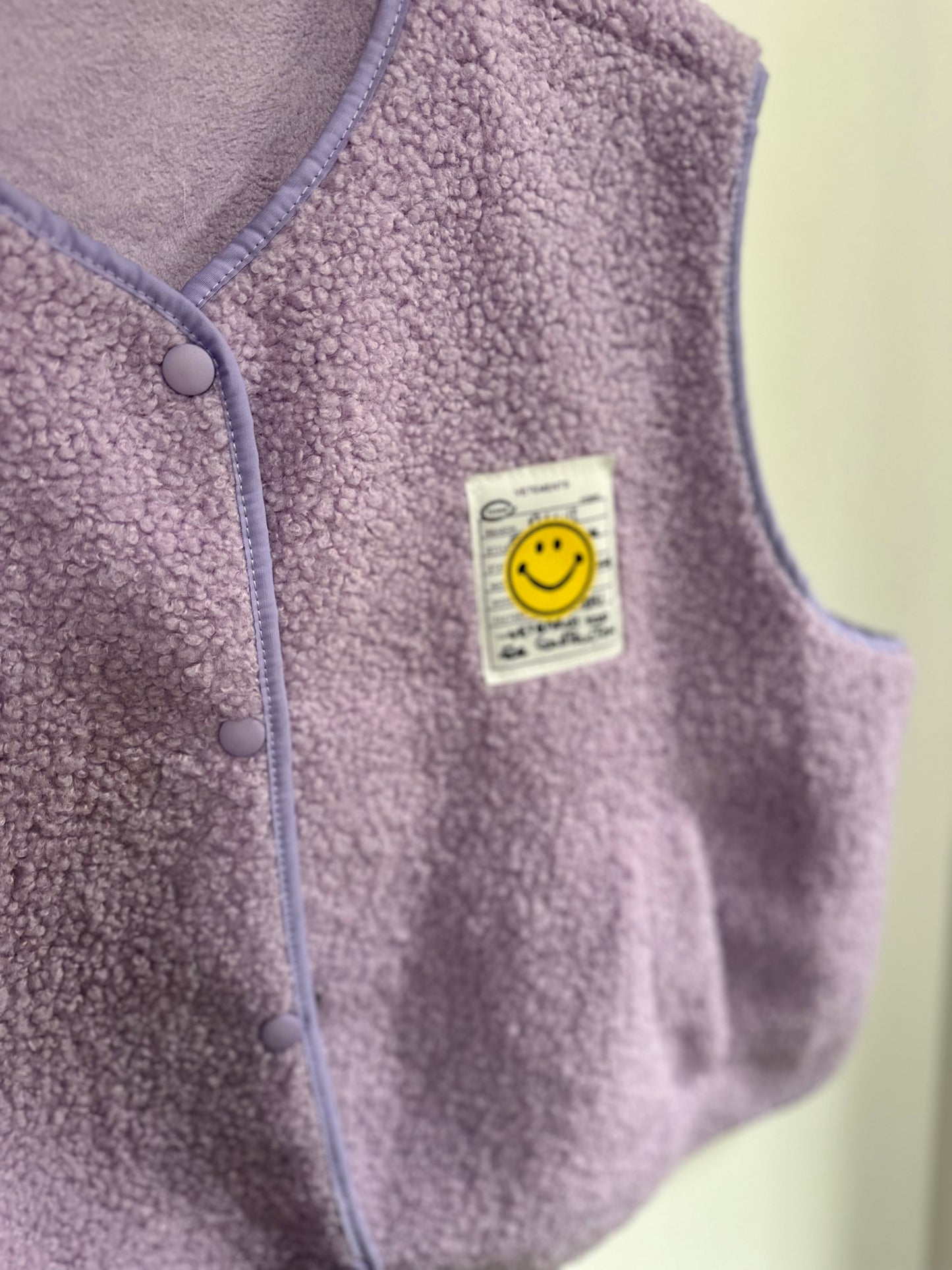 Teddyweste Smilie