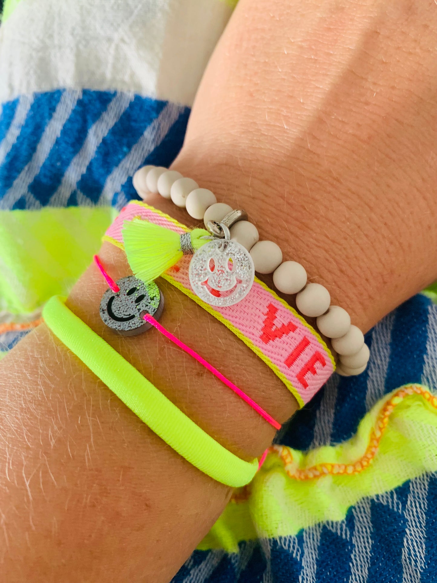 Stoffarmband - versch. Versionen