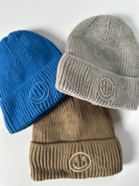 Mütze Smilie - div. Farben