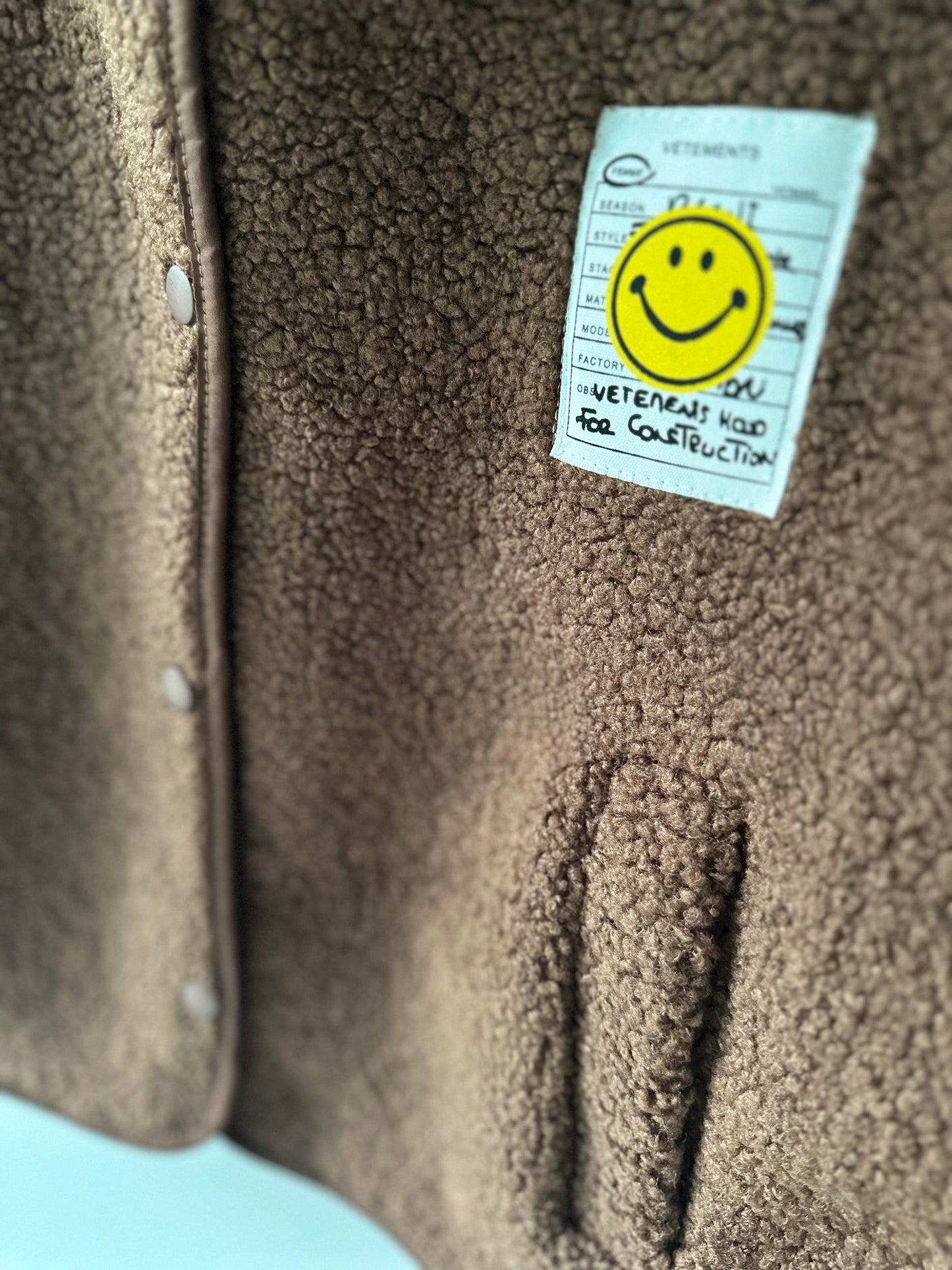 Teddyweste Smilie