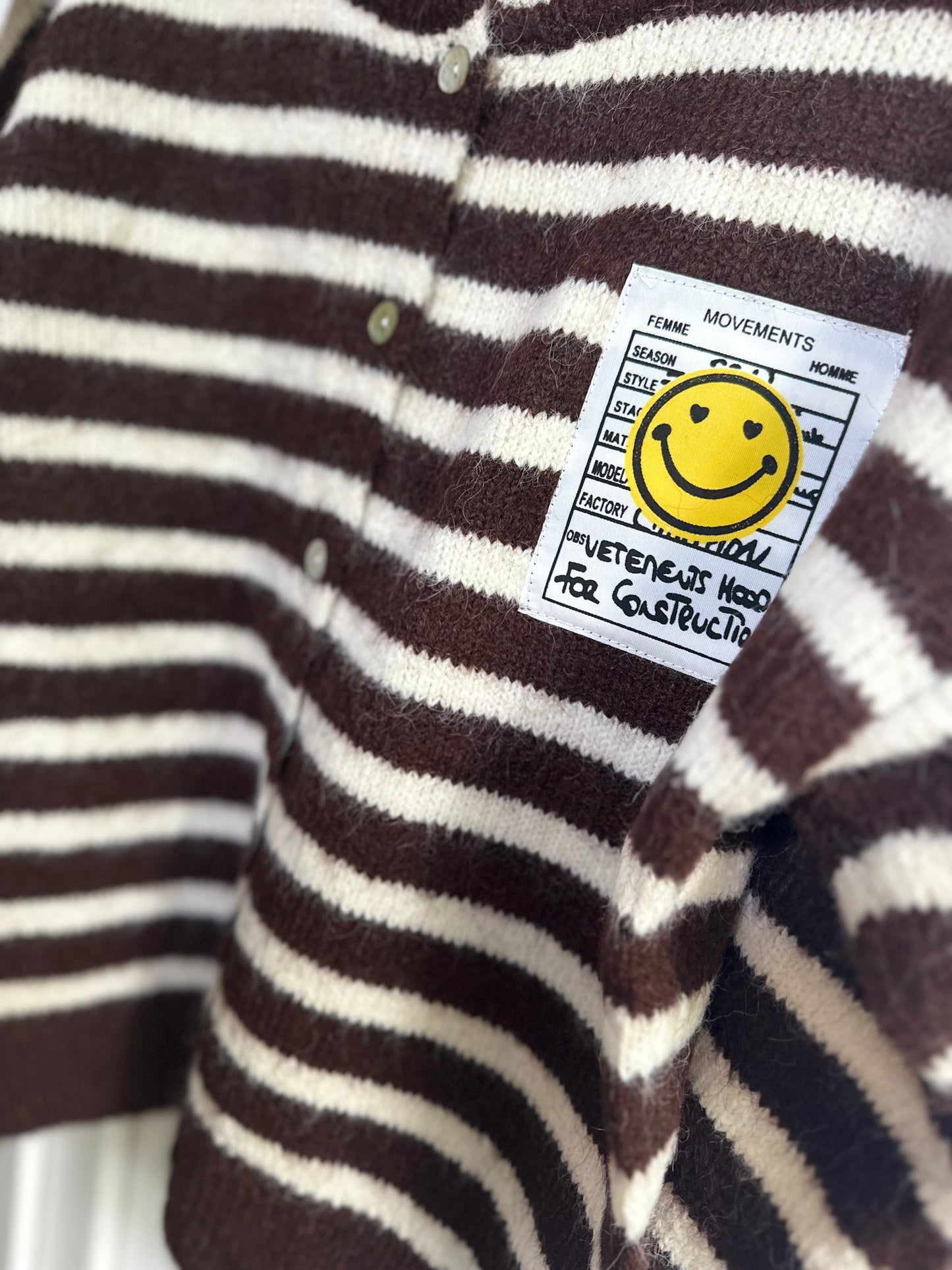Cardigan Smilie Stripes 2.0
