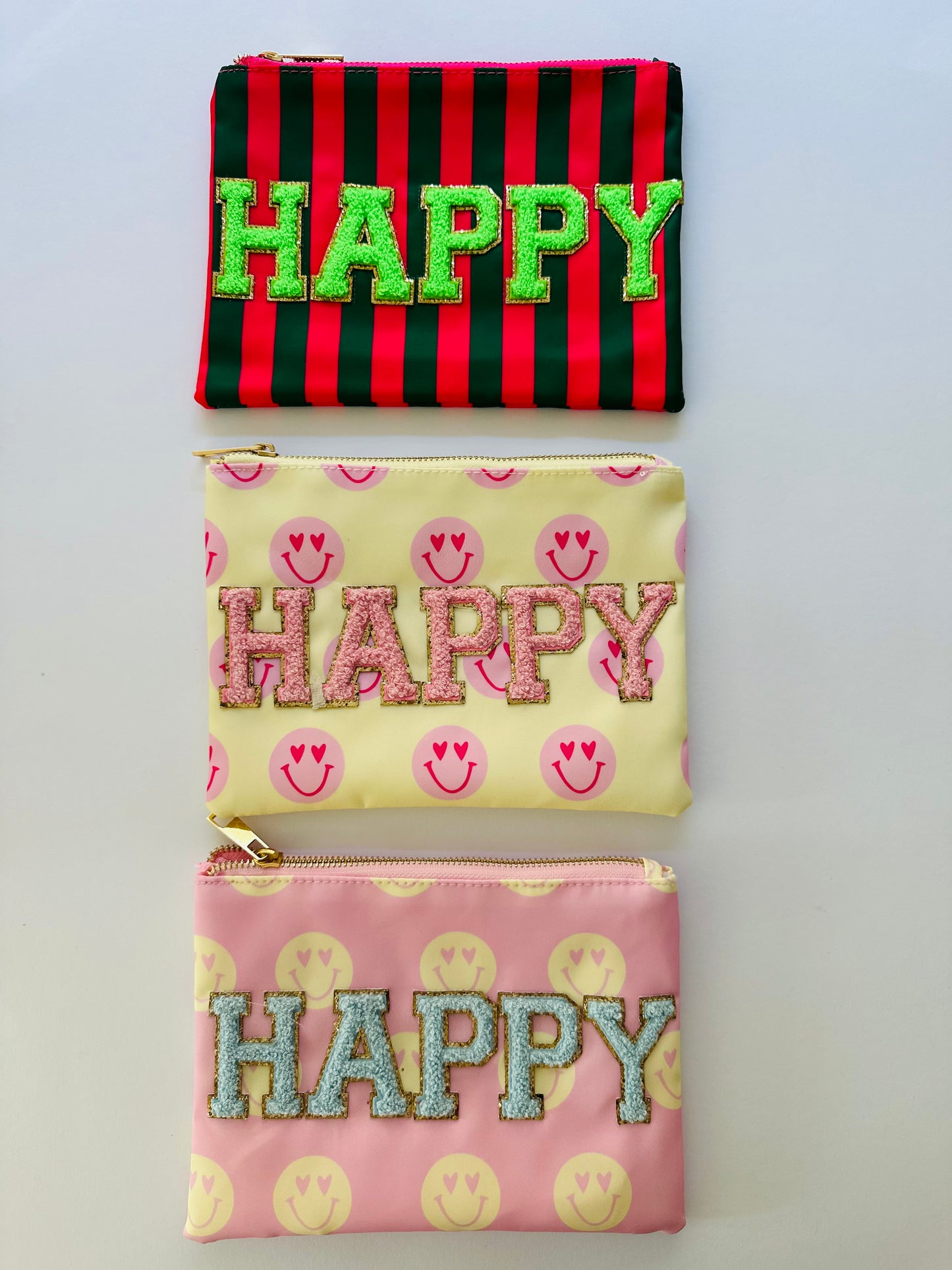 Statement Clutch Happy