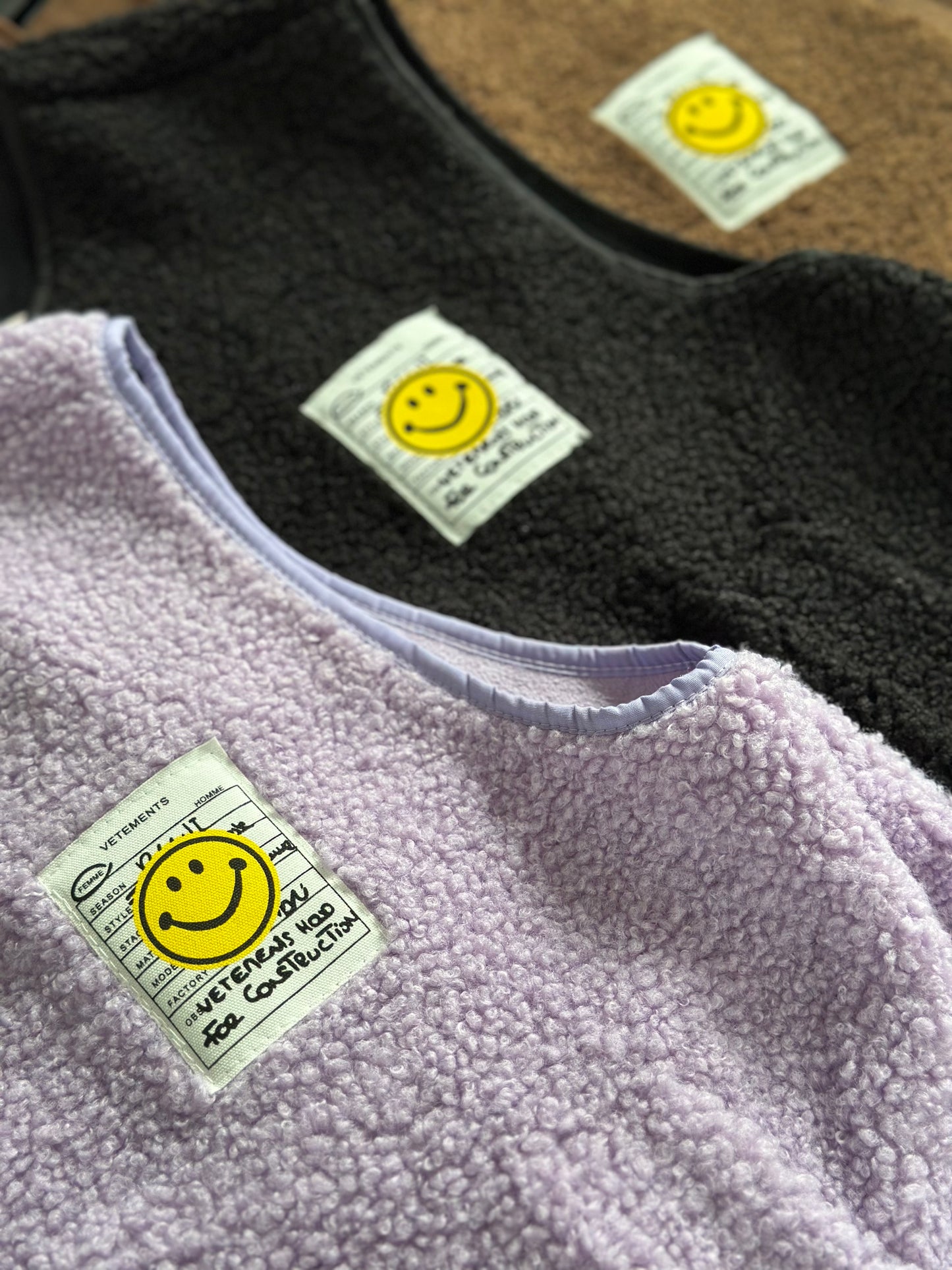 Teddyweste Smilie