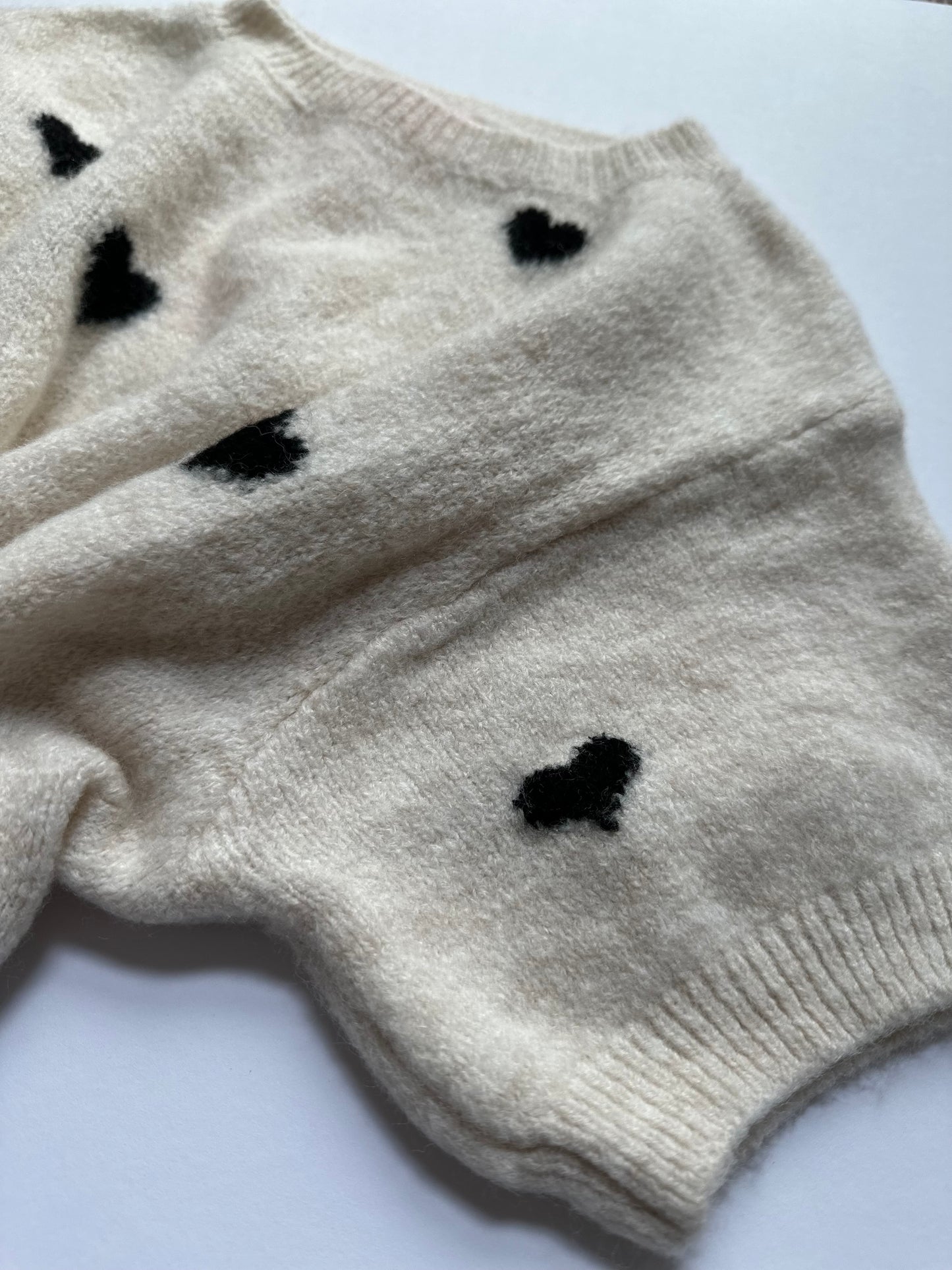 Herzchen Pullover