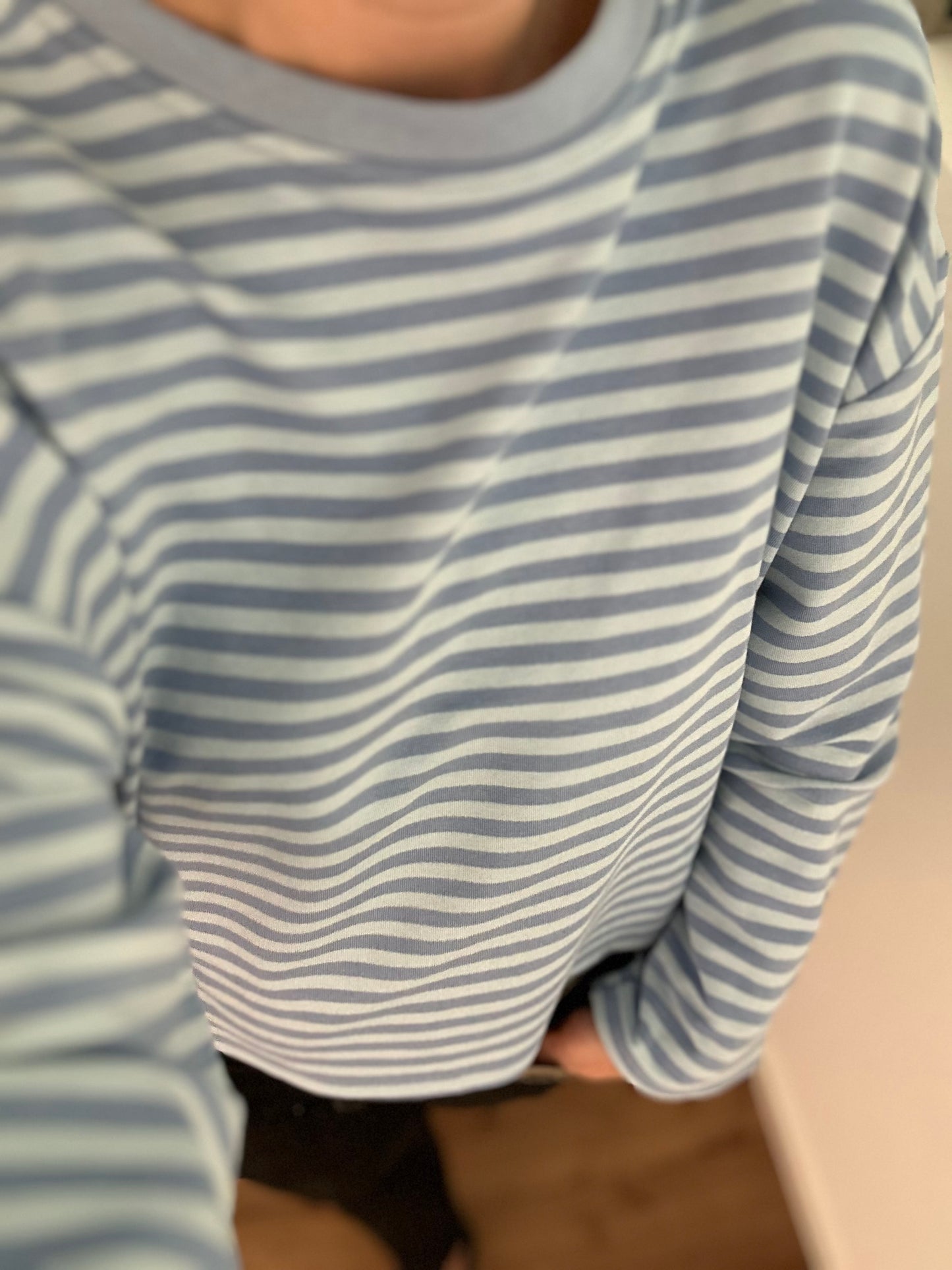 Longshirt Stripe Love