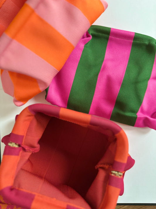 Kosmetiktasche XL SUNSET STRIPES