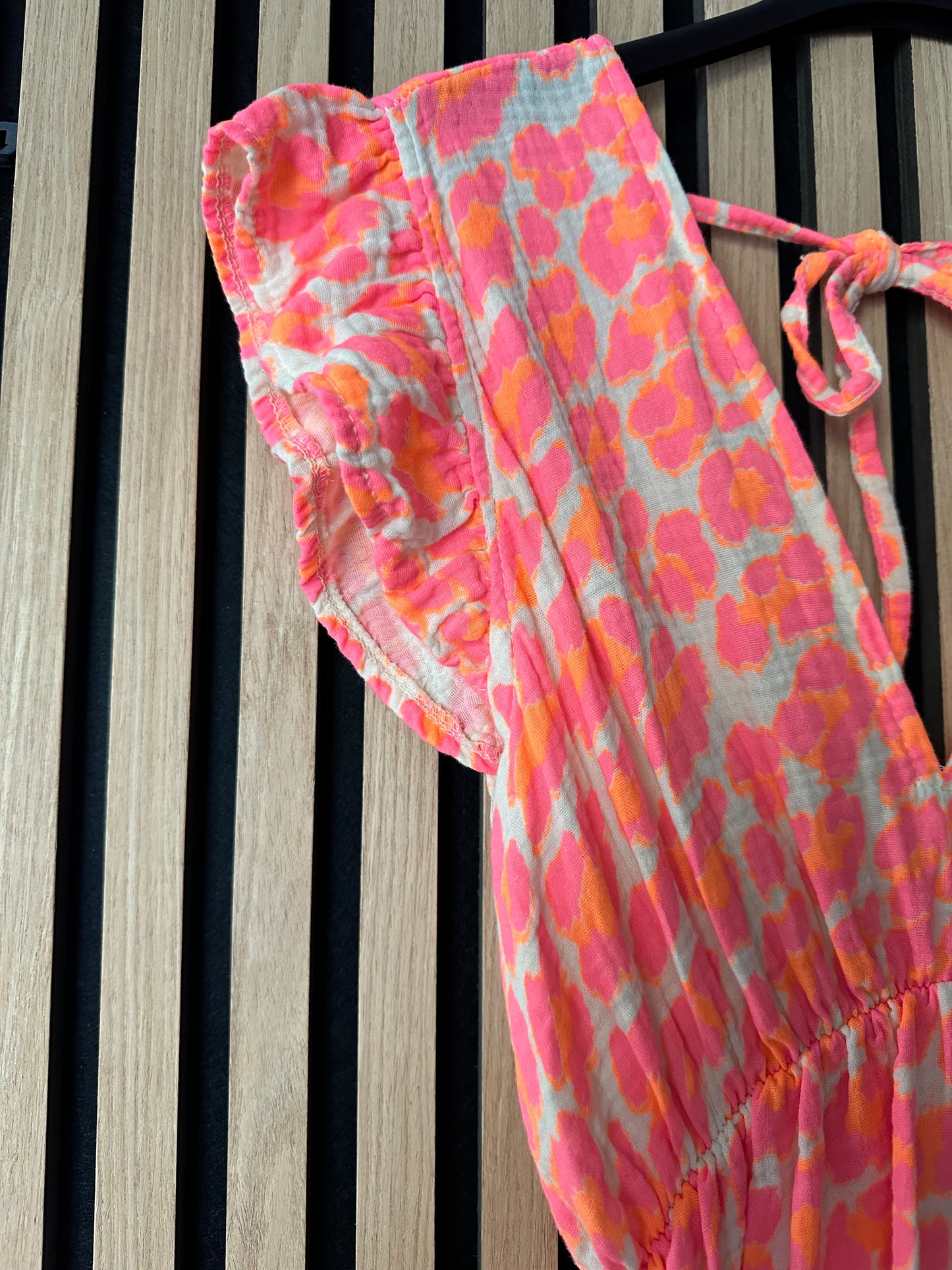Musselinkleid Neon Summer