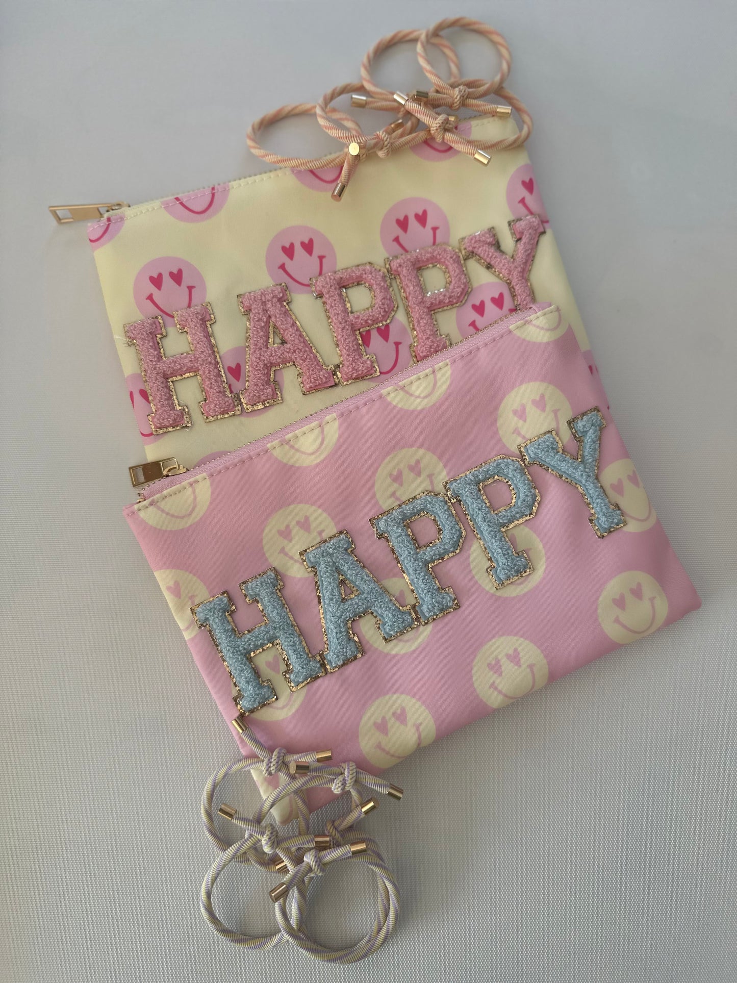Statement Clutch Happy