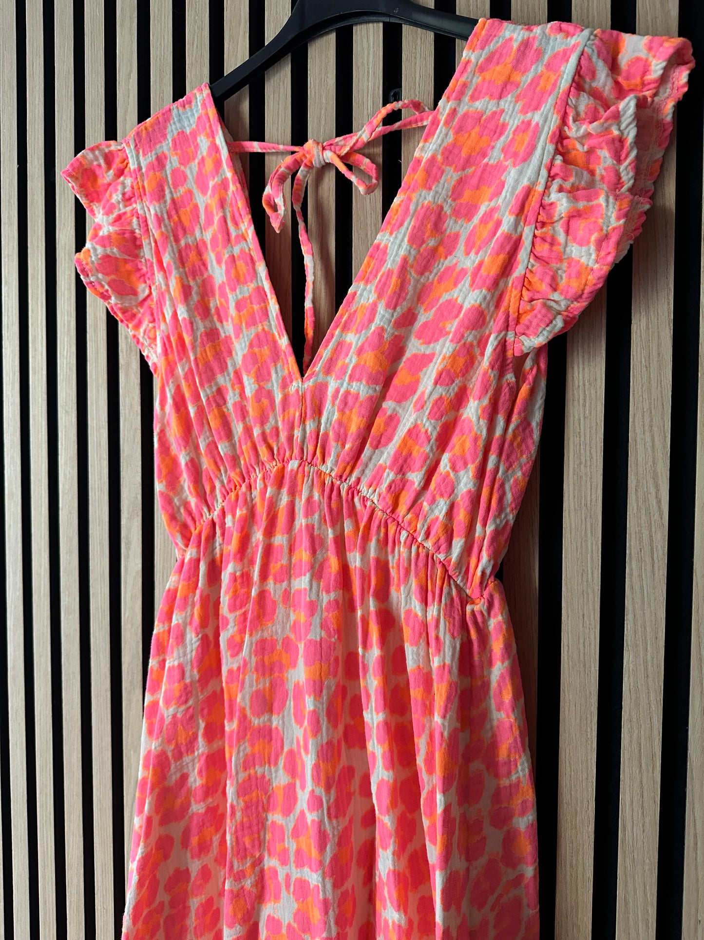 Musselinkleid Neon Summer
