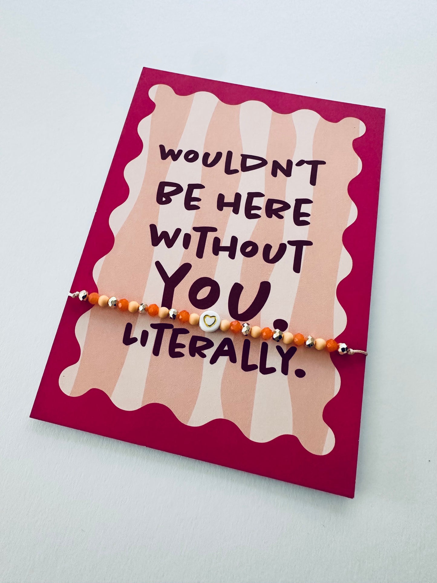 Without You - Karte&Armband
