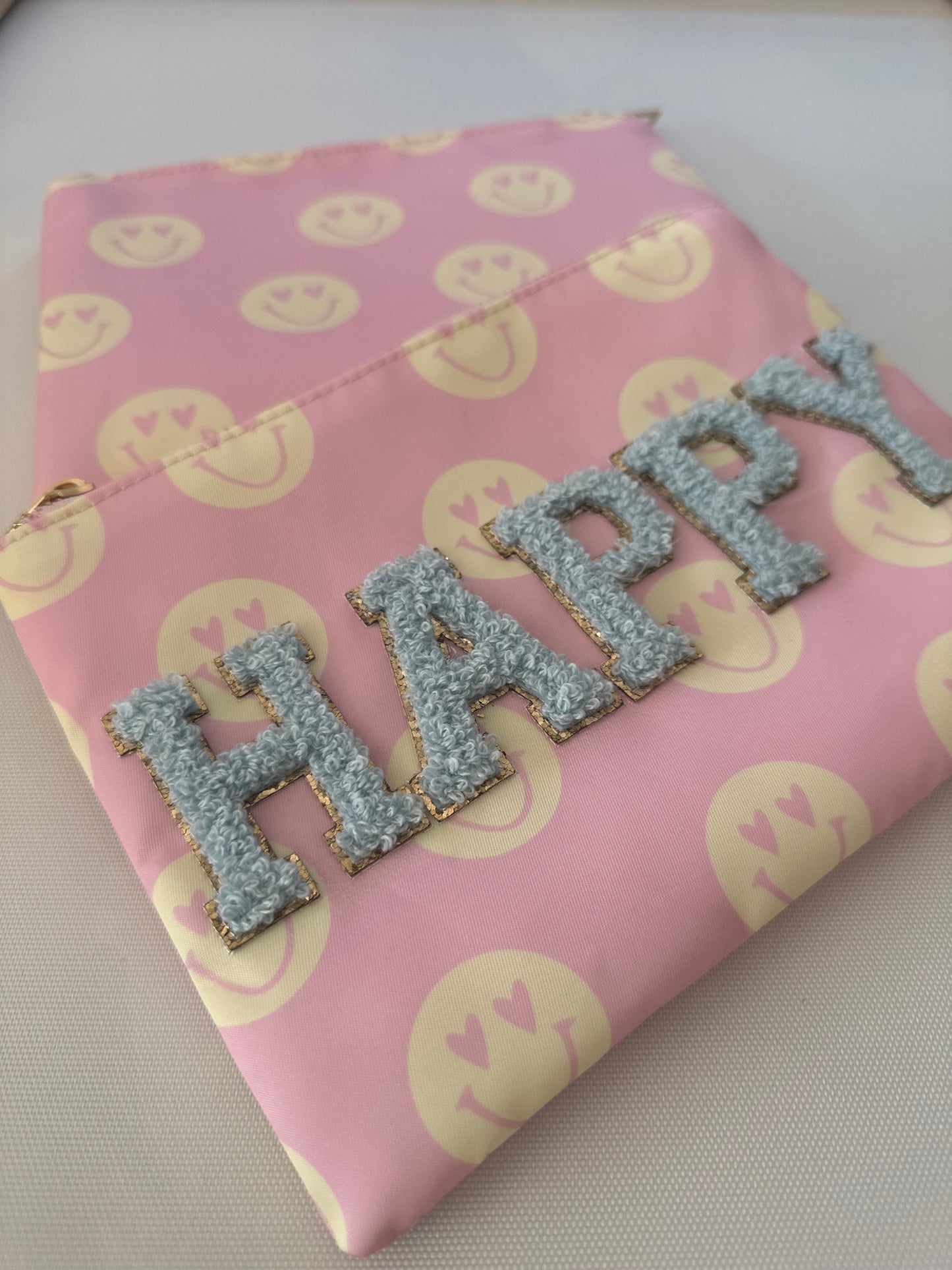 Statement Clutch Happy