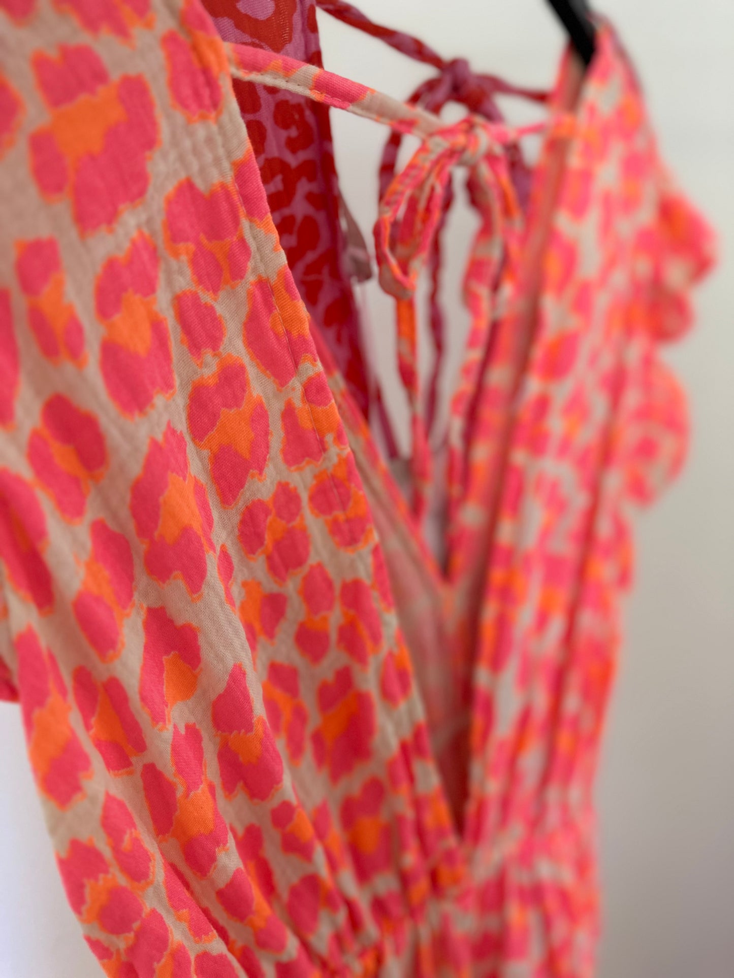 Musselinkleid Neon Summer