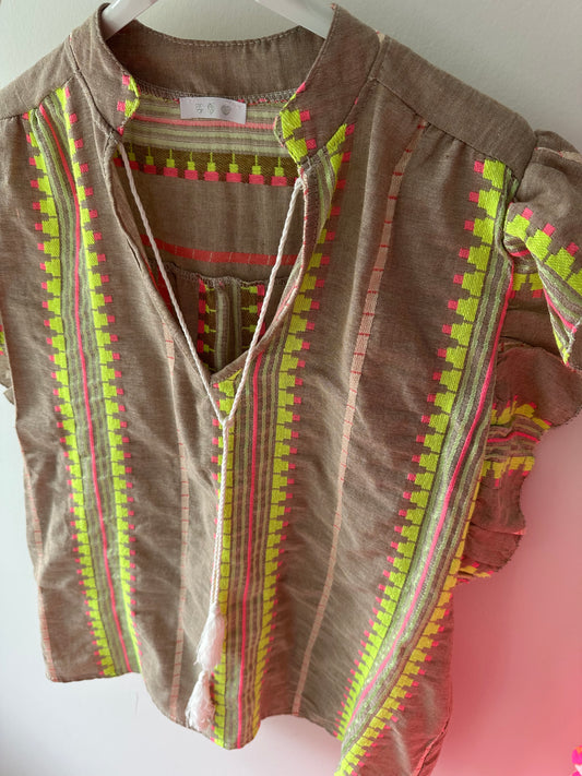 Bluse Neon Tribe
