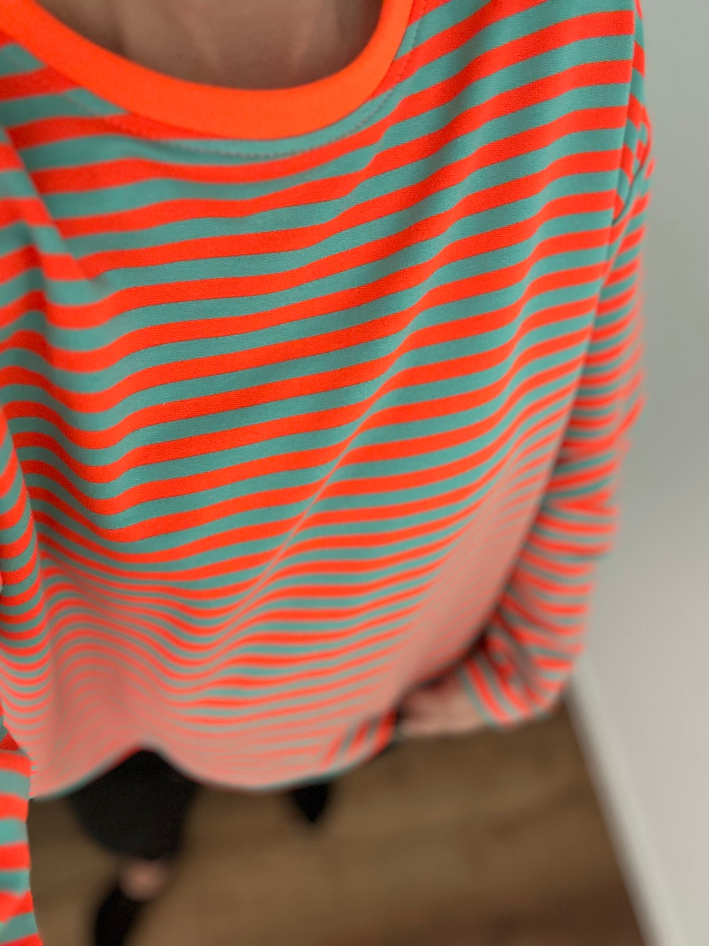 Longshirt Stripe Love