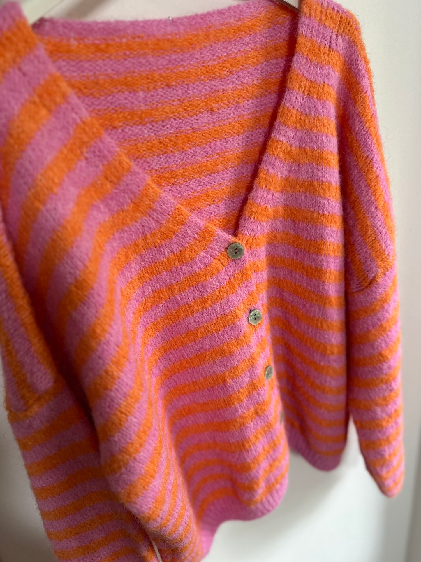 Cardigan Sunset Stripes