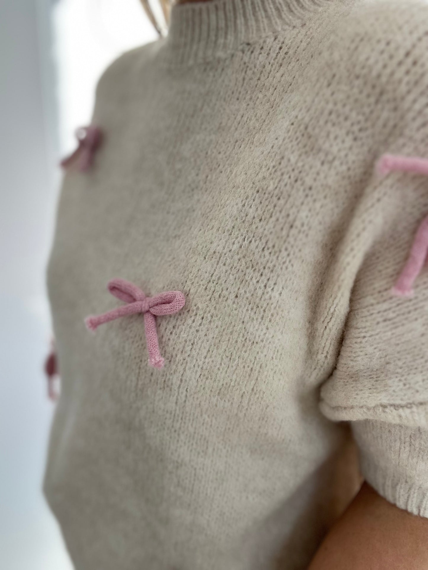 Schleifen Pullover
