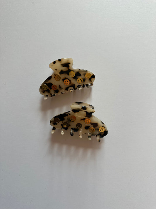 Haarklammer Smiley Tortoise