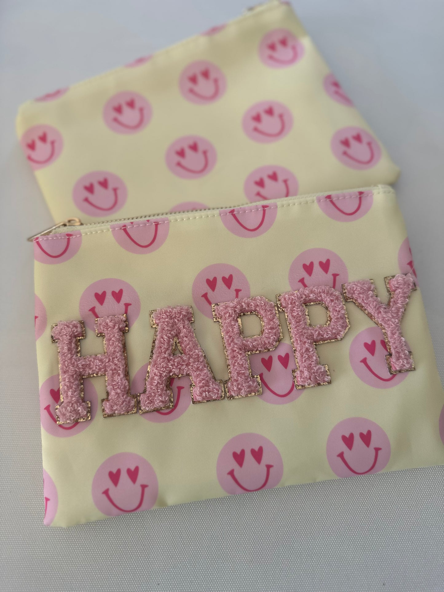 Statement Clutch Happy