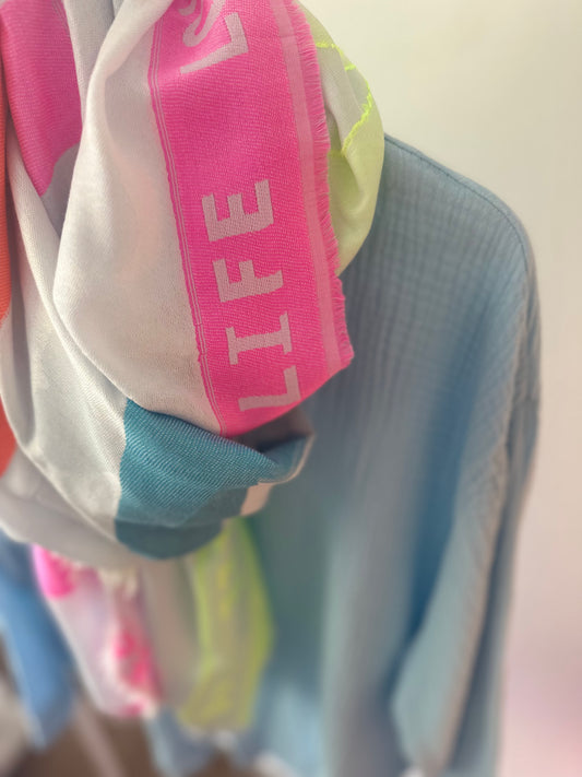 Buntes XXL-Tuch HAPPY